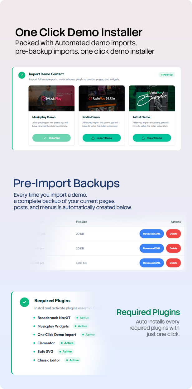 MusicPlay - Music & DJ Responsive WordPress Theme - 2
