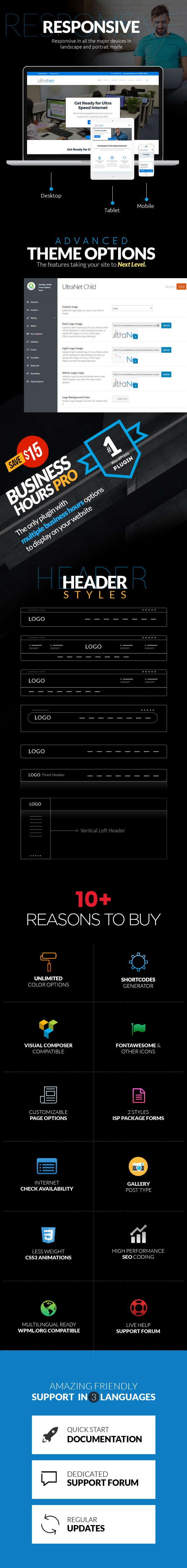 UltraNet - Chủ đề WordPress cho nhà cung cấp dịch vụ Internet và băng thông rộng - 6